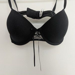 Wacoal Front Bow Black Bra